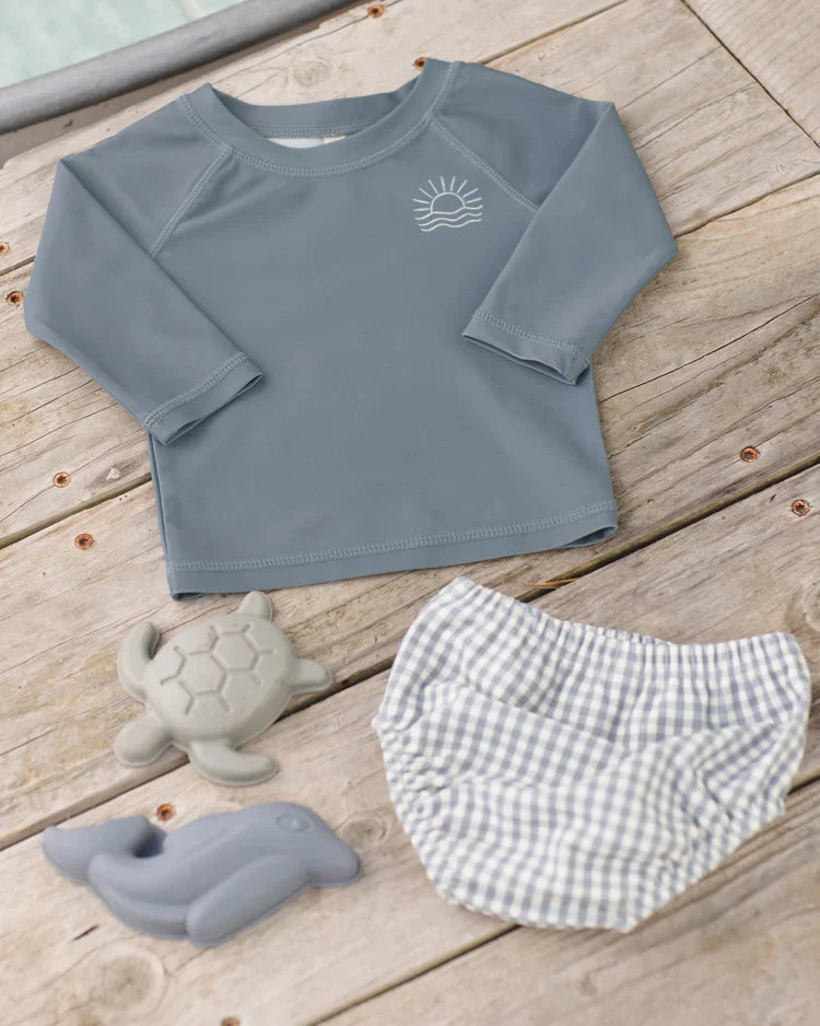 Swim Diaper | Ocean Gingham | Quincy Mae