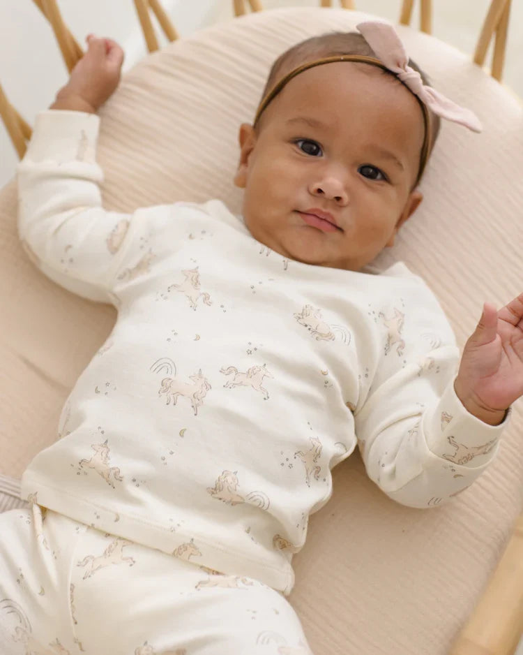 Jersey Pajama Set | Unicorns | Quincy Mae