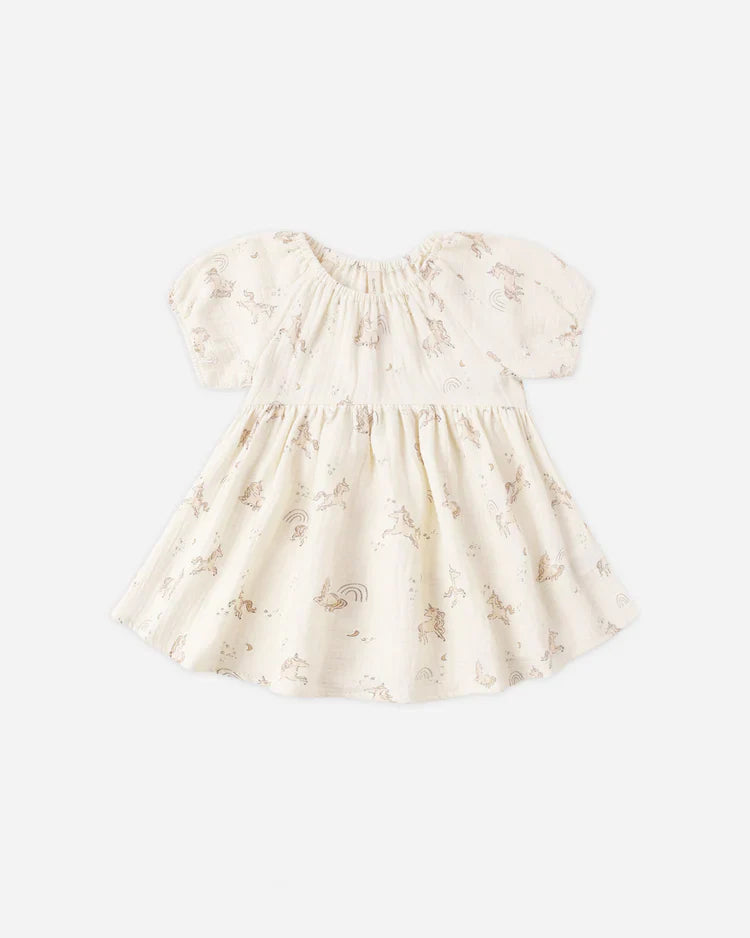 Bella Dress | Unicorns | Quincy Mae