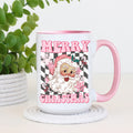 Retro Santa Christmas Mug — Vintage Holiday Coffee Mug