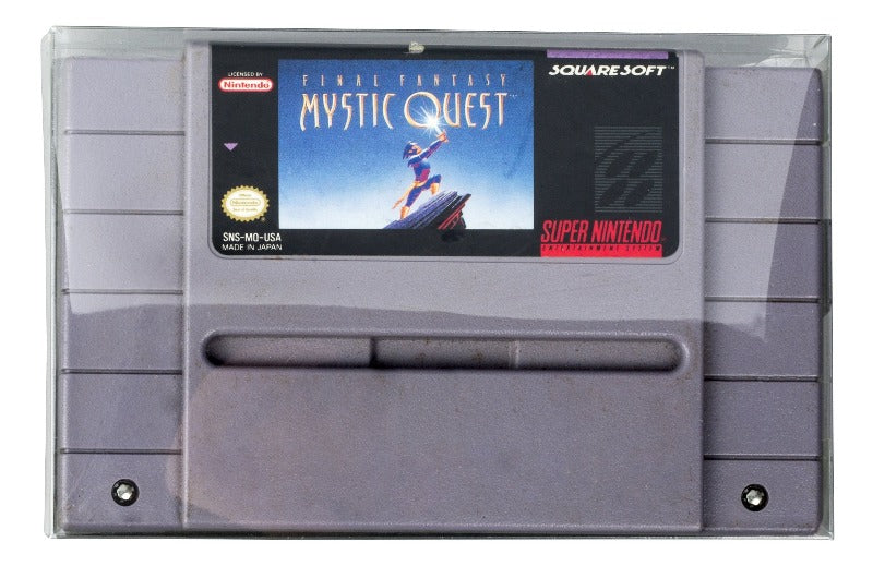 Nintendo SNES (Cartridge) - EVORETRO PET Protectors - Pack of 25