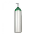 Oxygen Tank – Aluminum D Cylinder, 15.0 Cu. Ft. / 425L with Toggle Valve