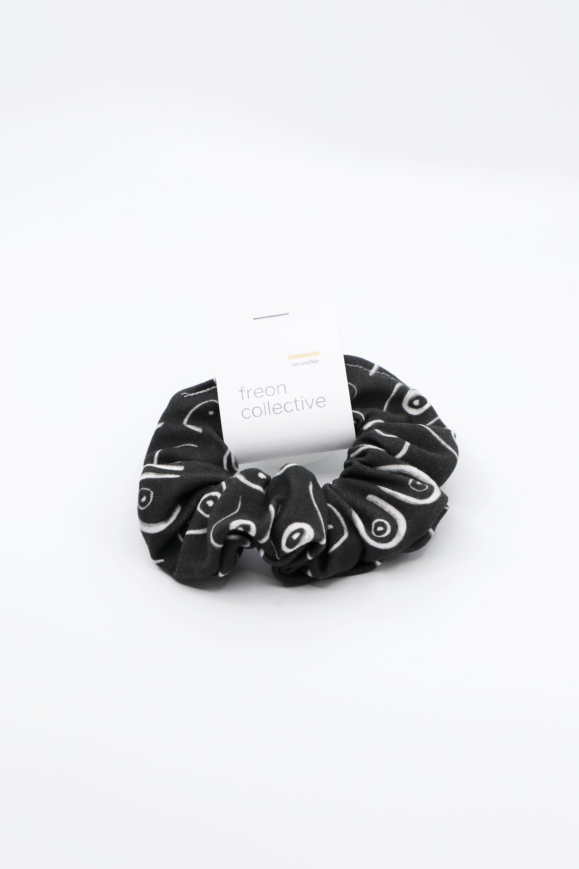 Hair Scrunchie - Woman Series (Black)