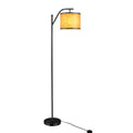 Standing Floor Lamp and Sideboard Buffet Storage for Dining Room