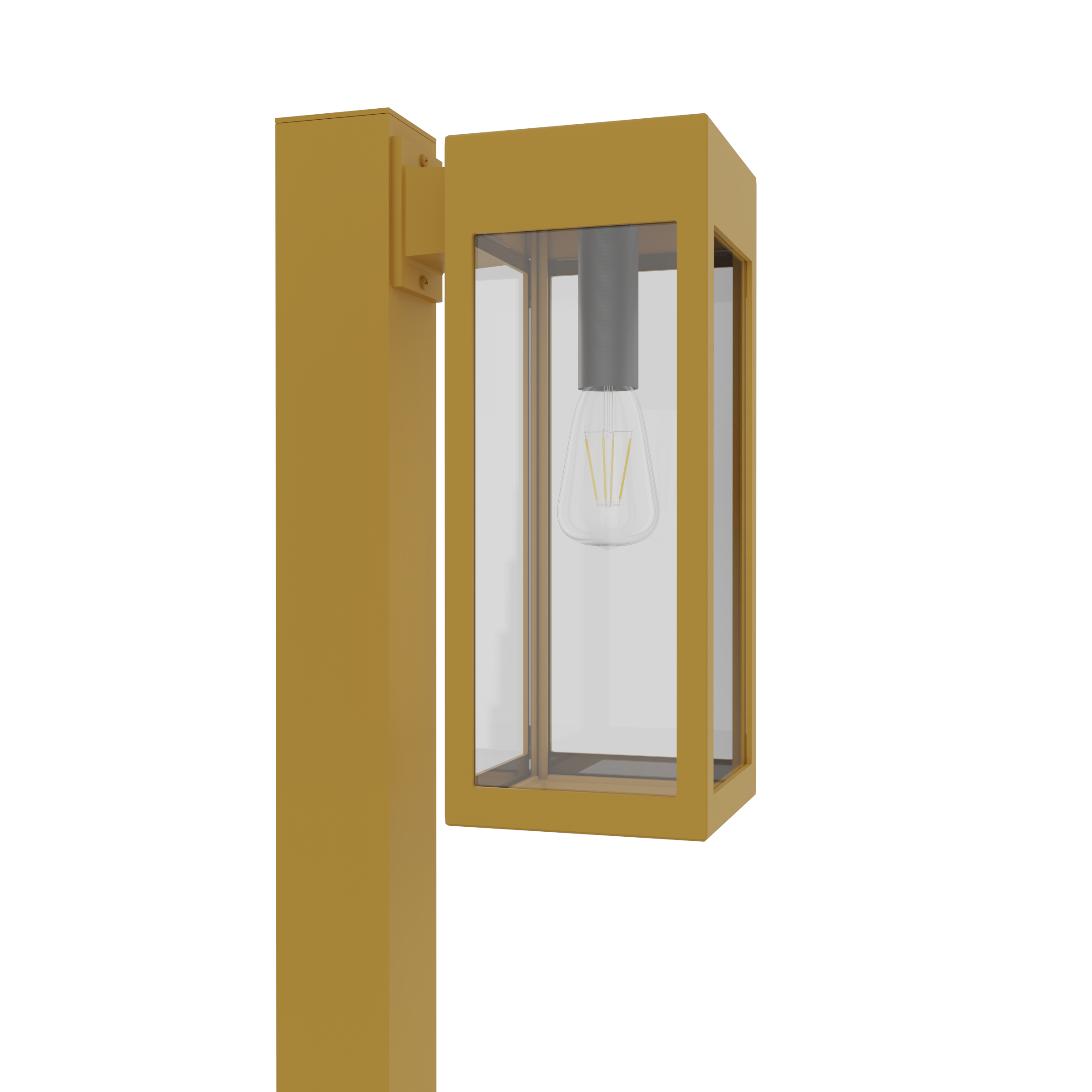 Stockholm • Luminaire pour poteau extérieur montage vers le bas fond ouvert format moyen [21636]