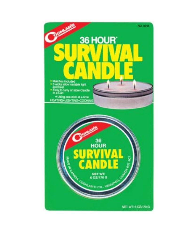Coghlan's 36 Hours Survival Candle