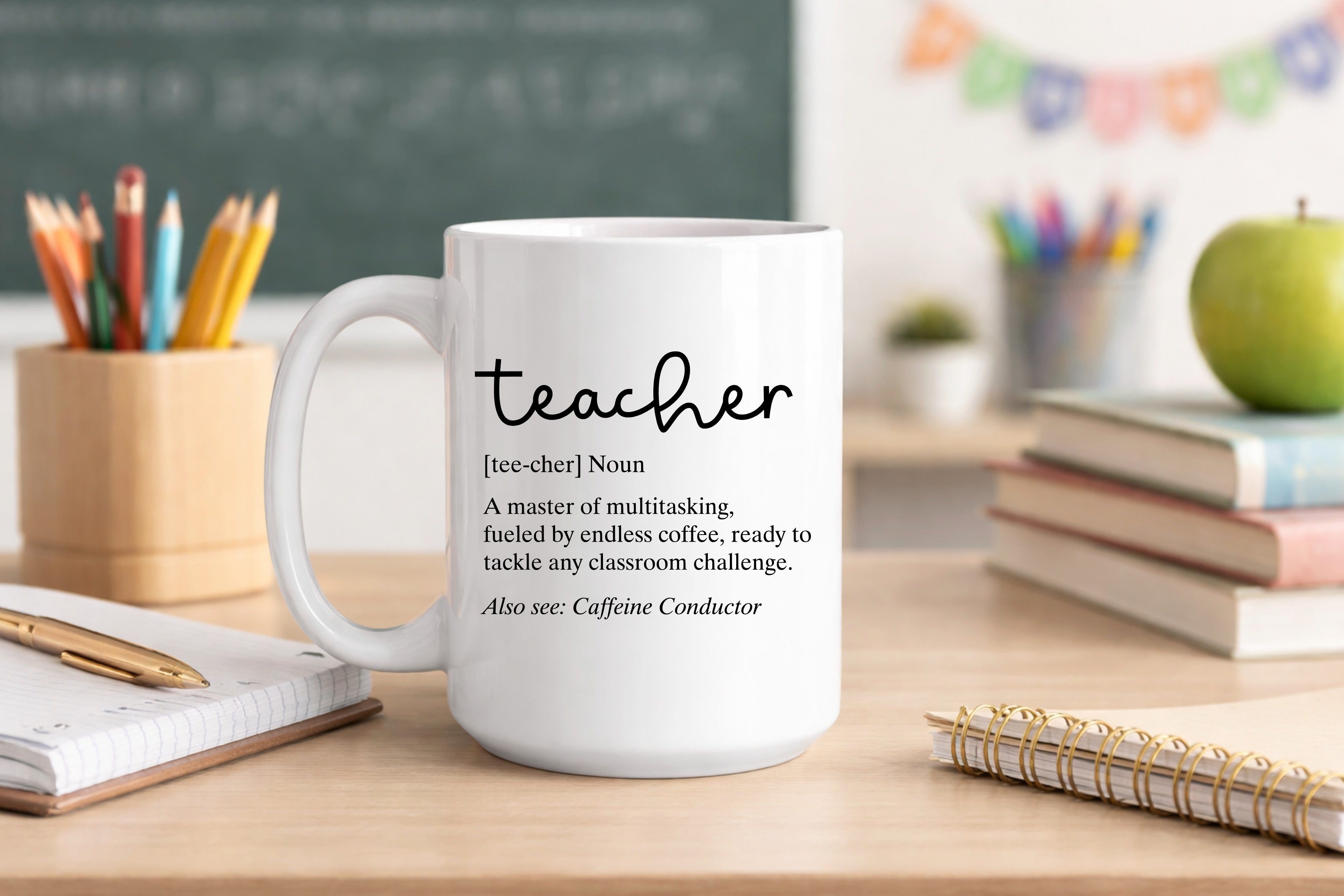 Teacher Definition Mug | 15oz Dictionary Style Teacher Coffee Mug | Teacher Appreciation Gift | Educator Gift | Funny Teacher Mug