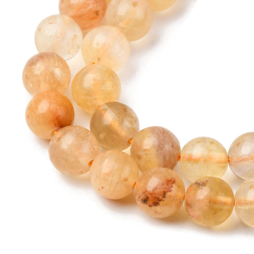 Yellow Fluorite Gemstone Bead