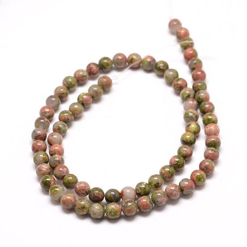 Unakite Gemstone Beads