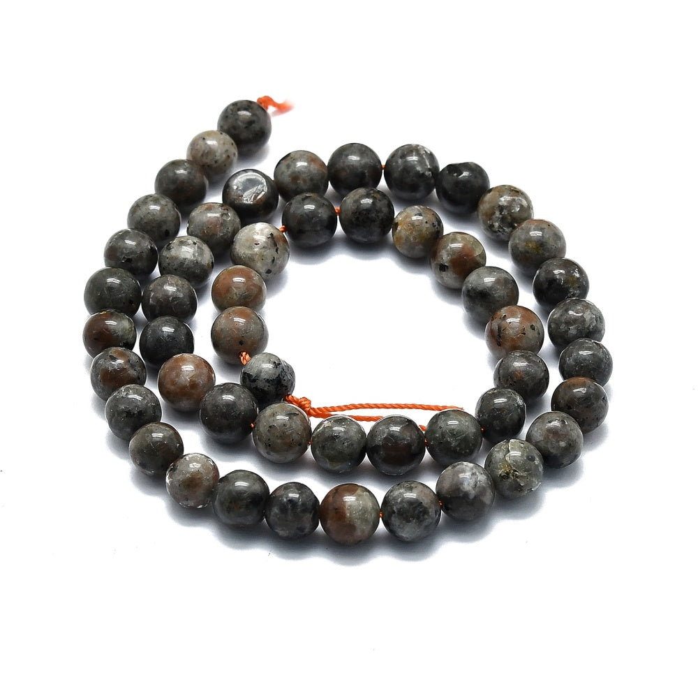 Fluorescent Syenite Rock (Yooperlite) Gemstone Bead