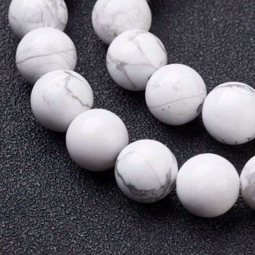 Howlite Gemstone Beads