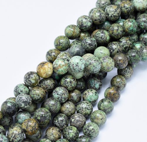 African Turquoise Jasper Gemstone Bead