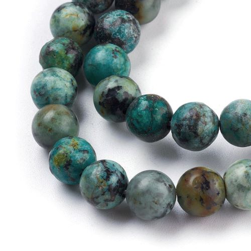 African Turquoise Jasper Gemstone Bead
