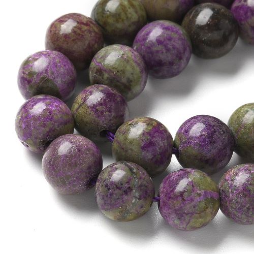 Atlantisite Stichtite Gemstone Bead