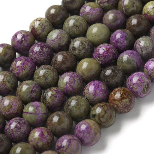 Atlantisite Stichtite Gemstone Bead