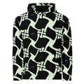 Allover Black Panache Premium Hoodie- Crusader