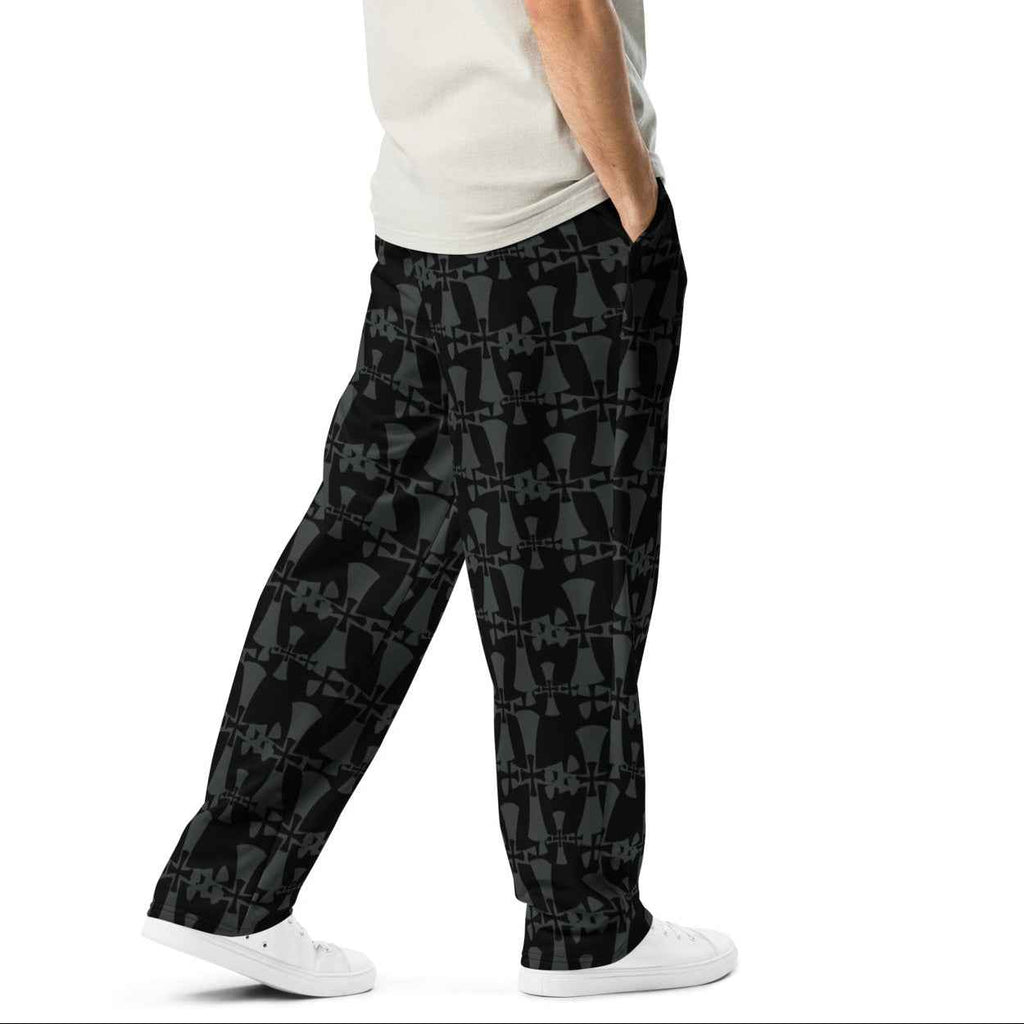 3 Crusaders Unisex Premium Wide-leg Joggers
