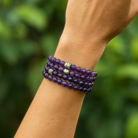 Amethyst Gemstone Bracelet