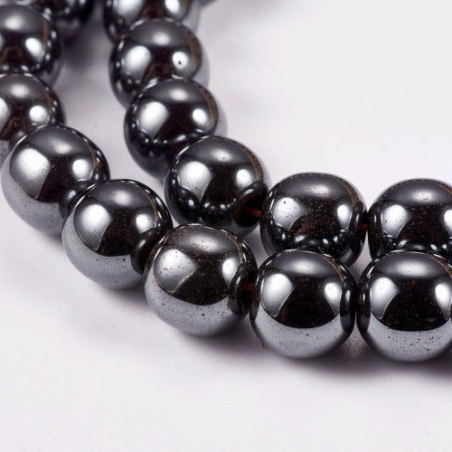 Hematite Black Gemstone Bead