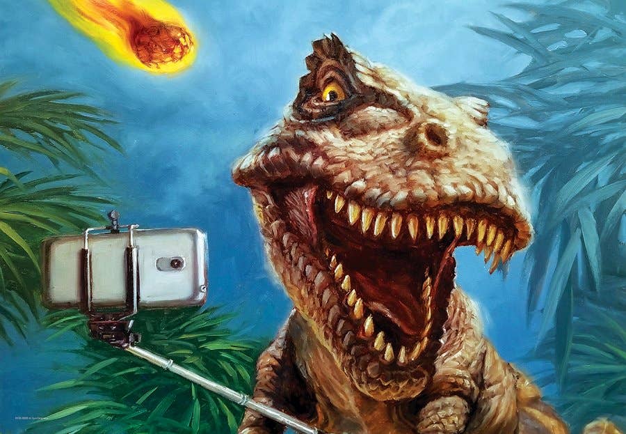 Eurographics Puzzles Canada - Dino Selfie - Premium Quality
