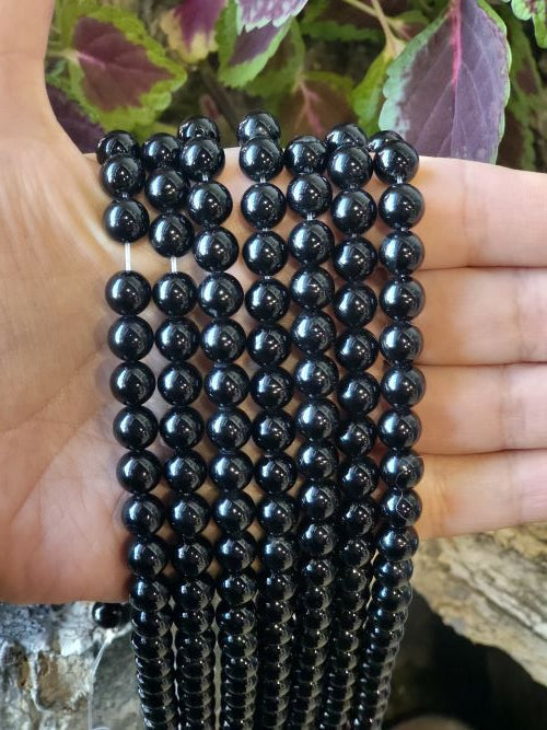 Black Onyx Gemstone Bead