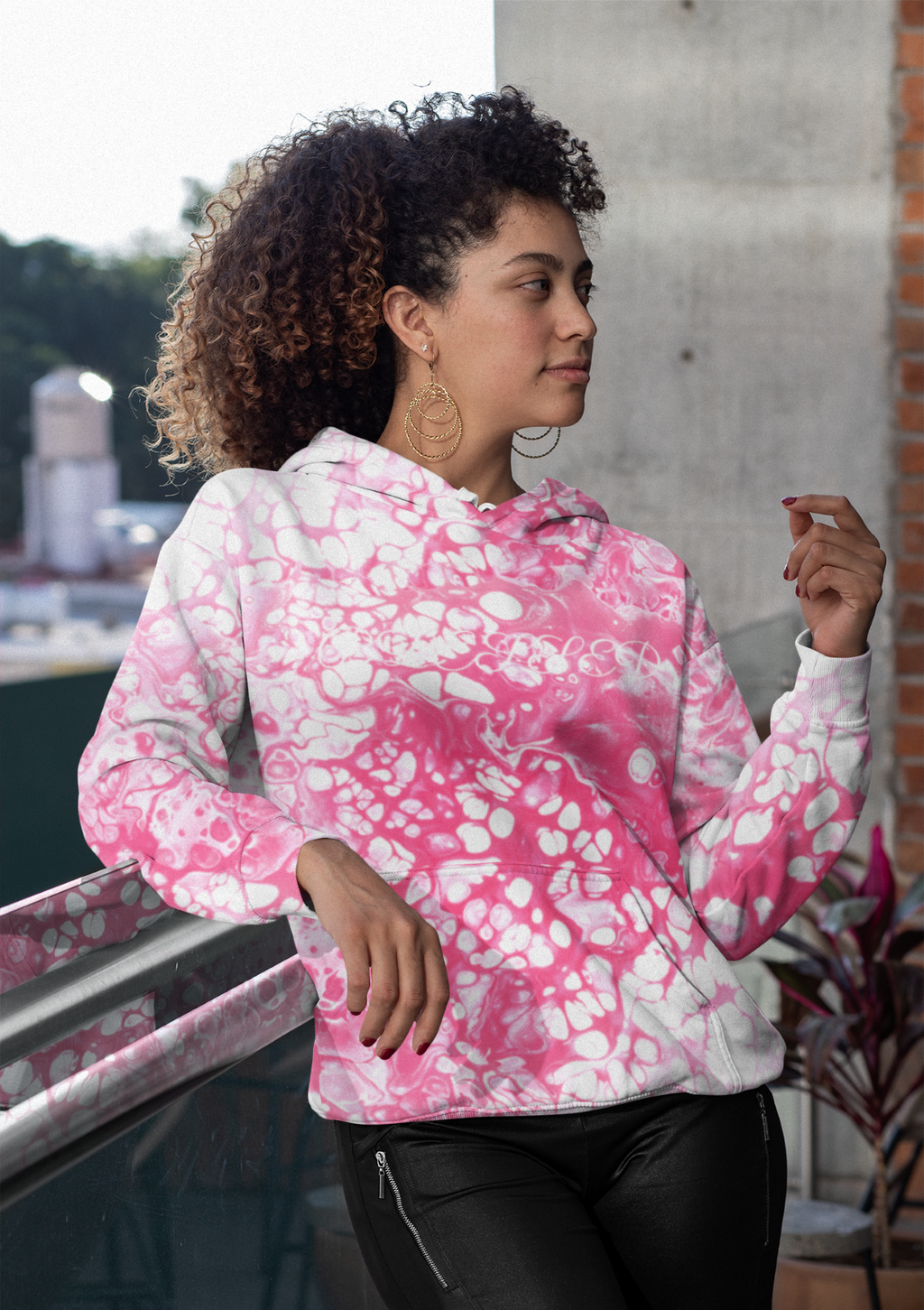 Blessed Pink Premium Streetwear Hoodie