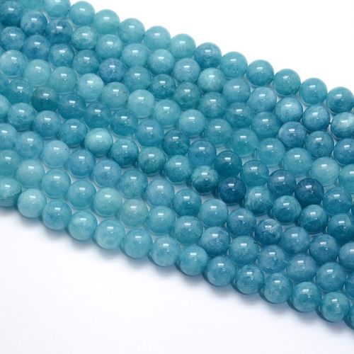 Blue Quartz Gemstone Bead
