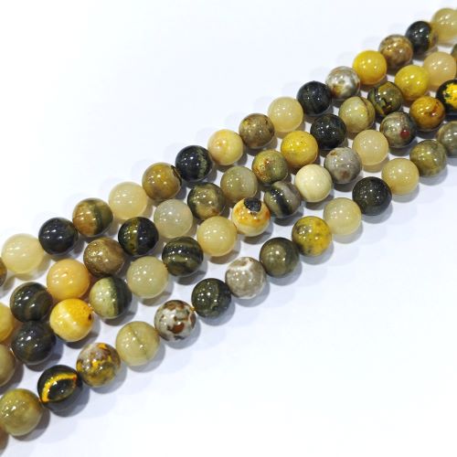 Bumblebee Jasper Gemstone Bead