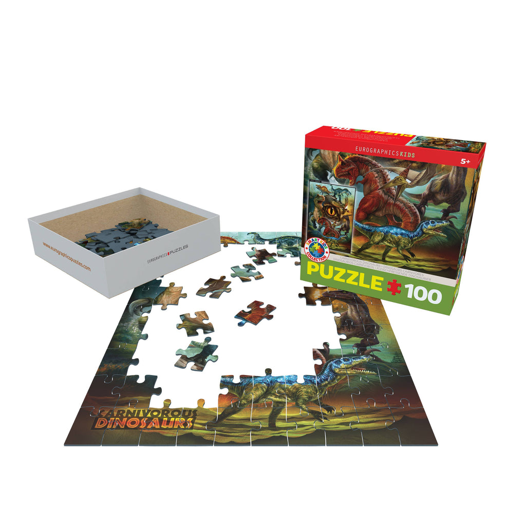 Eurographics Puzzles Canada - Carnivorous Dinosaurs - Premium Quality