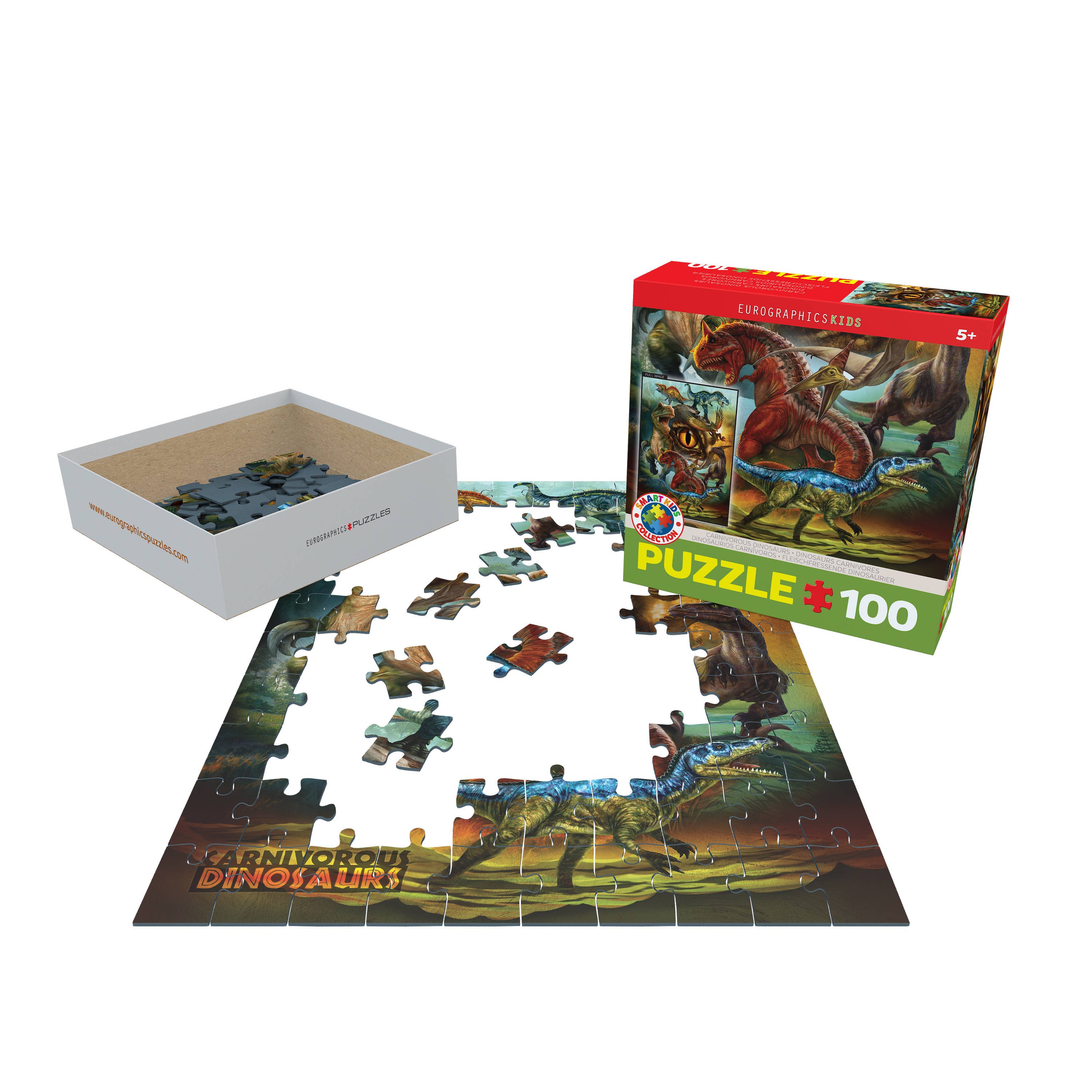 Eurographics Puzzles Canada - Carnivorous Dinosaurs - Premium Quality