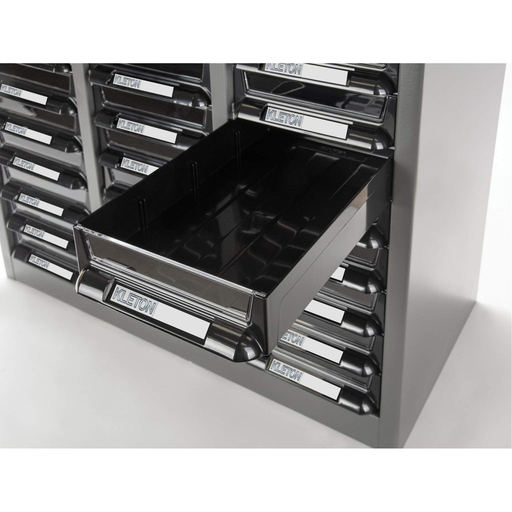 KPC-300 Parts Cabinet, Galvanized Steel, 60 Drawers, 21-3/10" x 10-2/5" x 36-9/10", Grey