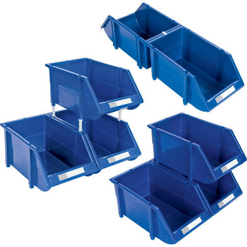 Stack & Hang Bin, 8-3/16" W x 6-3/16" H x 14" D, Green