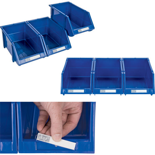 Stack & Hang Bin, 7-7/8" W x 7" H x 17-11/16" D, Yellow
