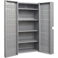 Deep Door Combination Cabinets, 38" W x 24" D x 72" H, Grey