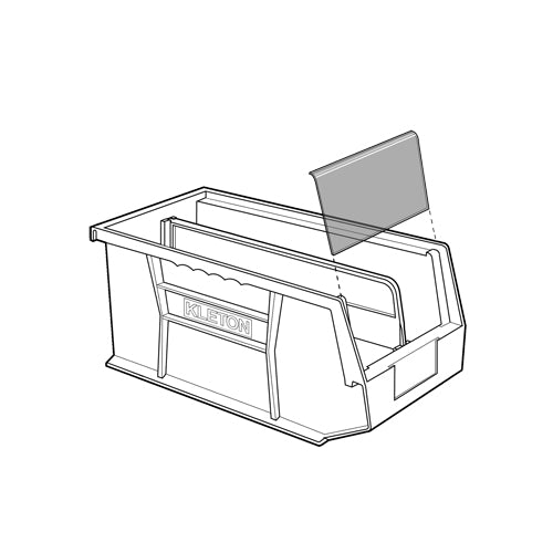 Stack & Hang Bin, 8-1/4" W x 7" H x 10-3/4" D, Green