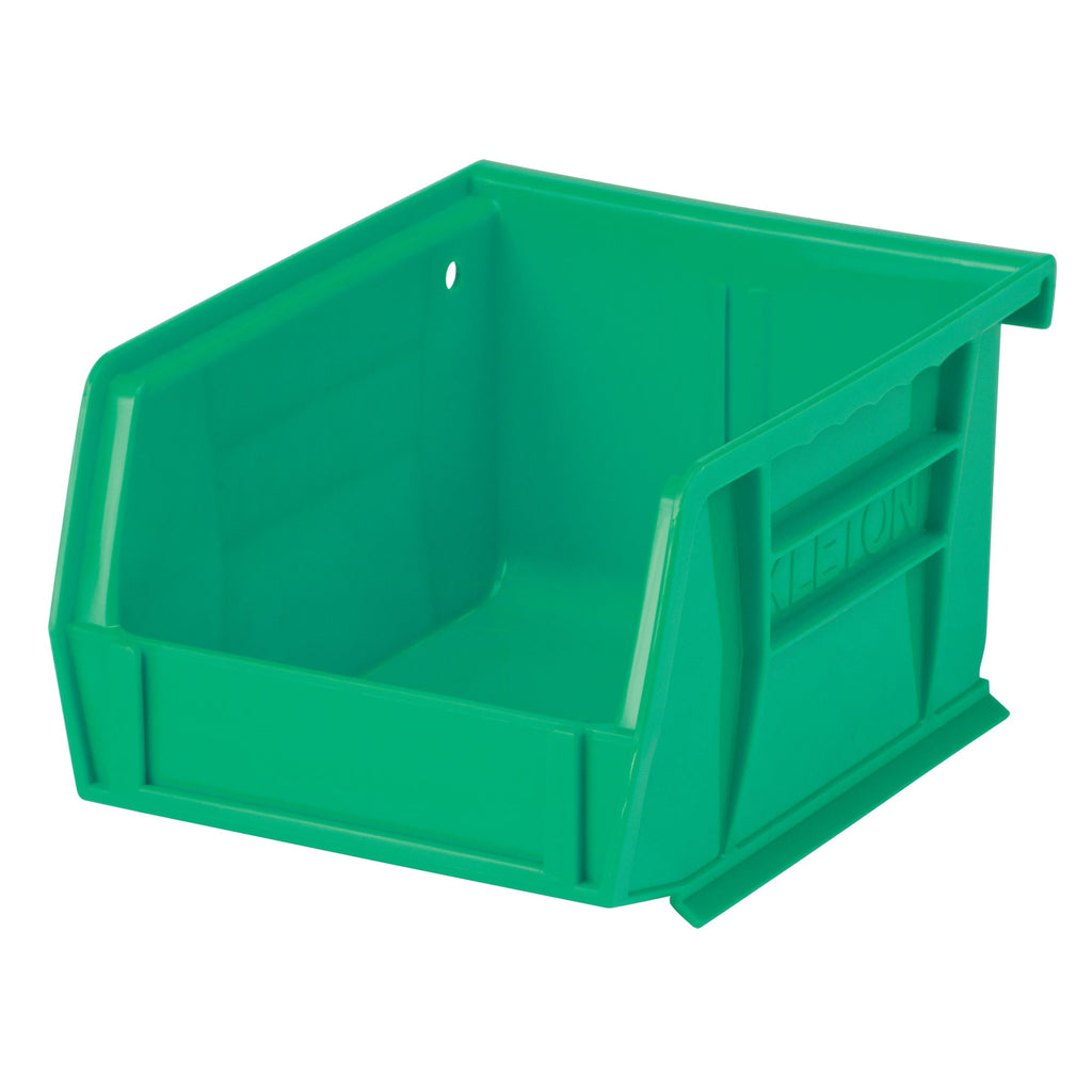 Stack & Hang Bin, 4-1/8" W x 3" H x 5-3/8" D, Green