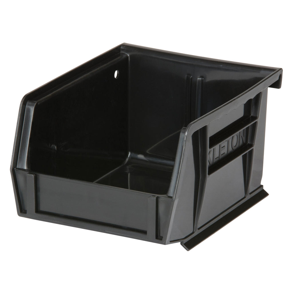 Stack & Hang Bin, 4-1/8" W x 3" H x 5-3/8" D, Black