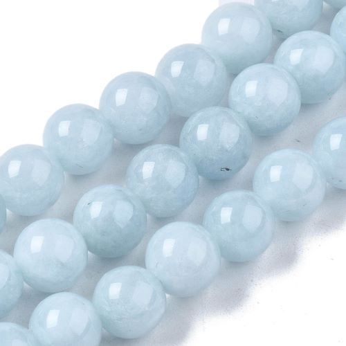 Blue Chalcedony Gemstone Bead