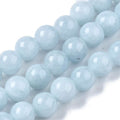 Blue Chalcedony Gemstone Bead