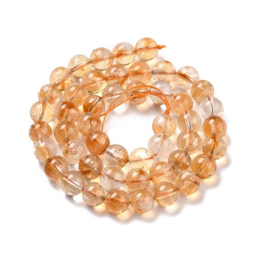 Citrine Dark Gemstone Bead