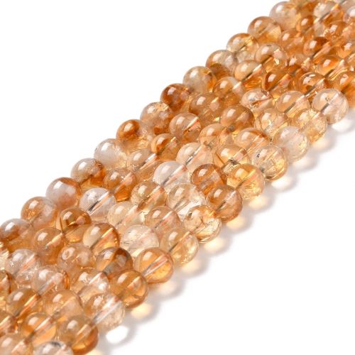 Citrine Dark Gemstone Bead