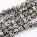 Dalmatian Jasper Gemstone Bead