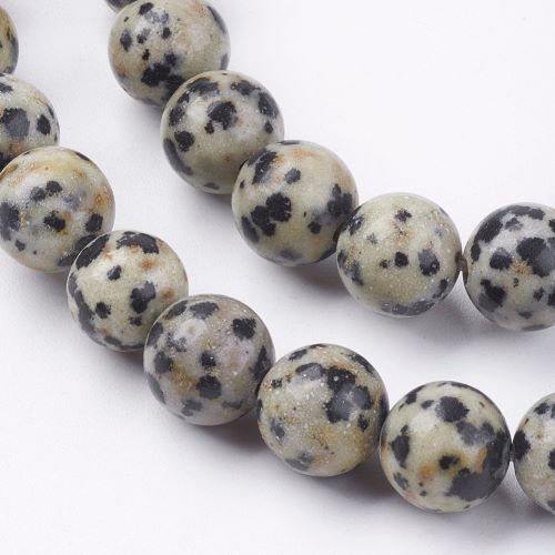 Dalmatian Jasper Gemstone Bead