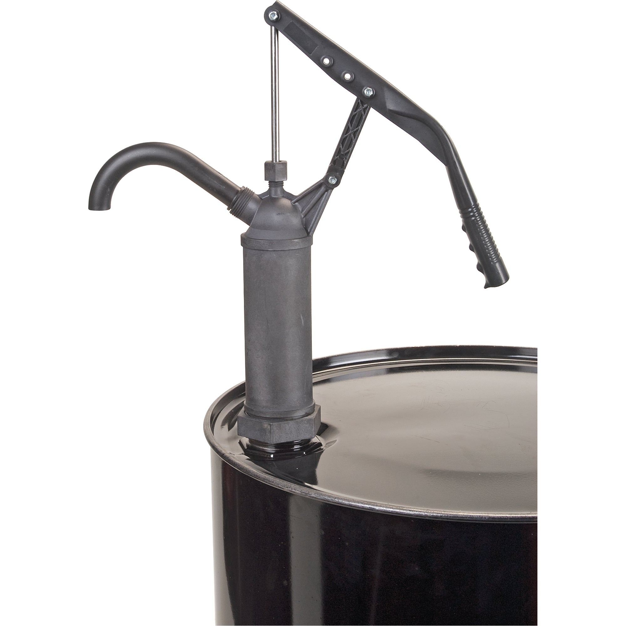 Lever-Type Drum Pump, Polypropylene, 14 oz./Stroke, Fits 5-55 Gal.