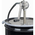 Rotary Type Drum Pump, Aluminum, Fits 15-55 Gal., 6-3/4 oz. per revolution