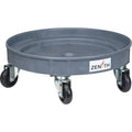 Leak Containment Drum Dolly, 24.25" dia. X 8.625" H, 1.5 US Gal. Spill Cap.