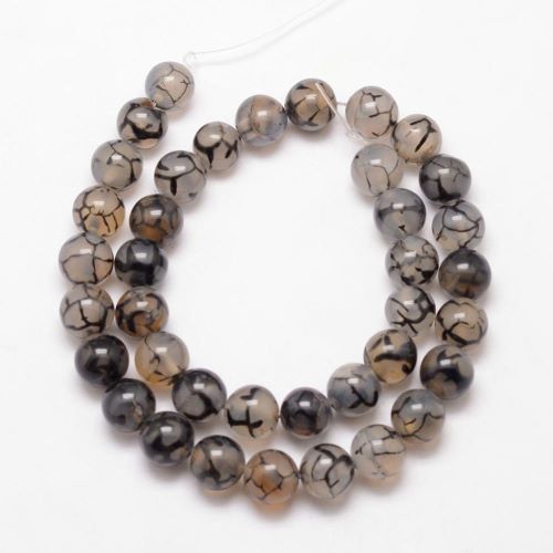 Dragon Vein Gemstone Bead