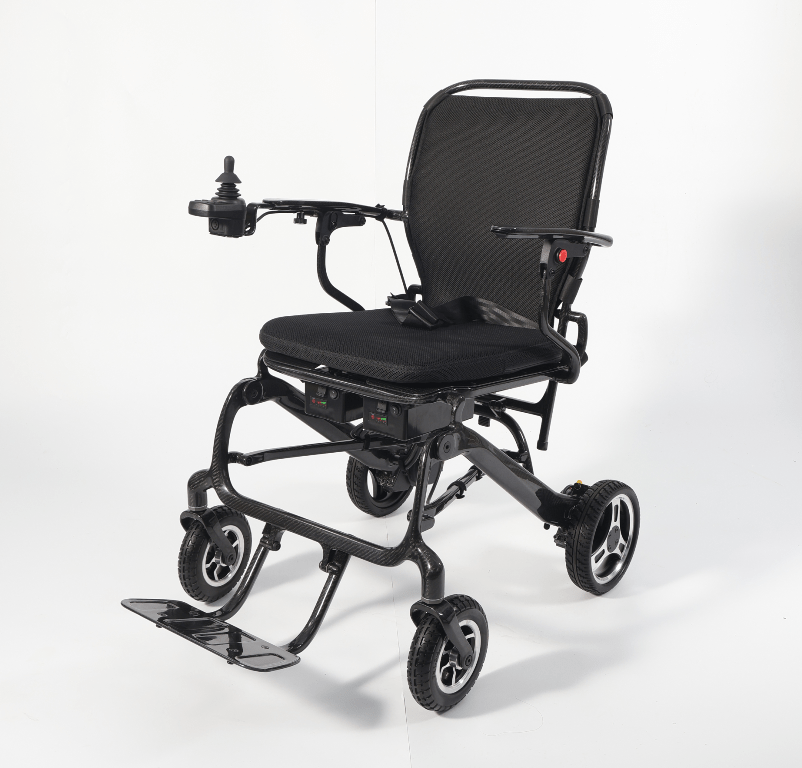 EZee Life Carbon Fiber Electric Wheelchair - Lightweight, Foldable, and Designed for Canadian Indoor Use