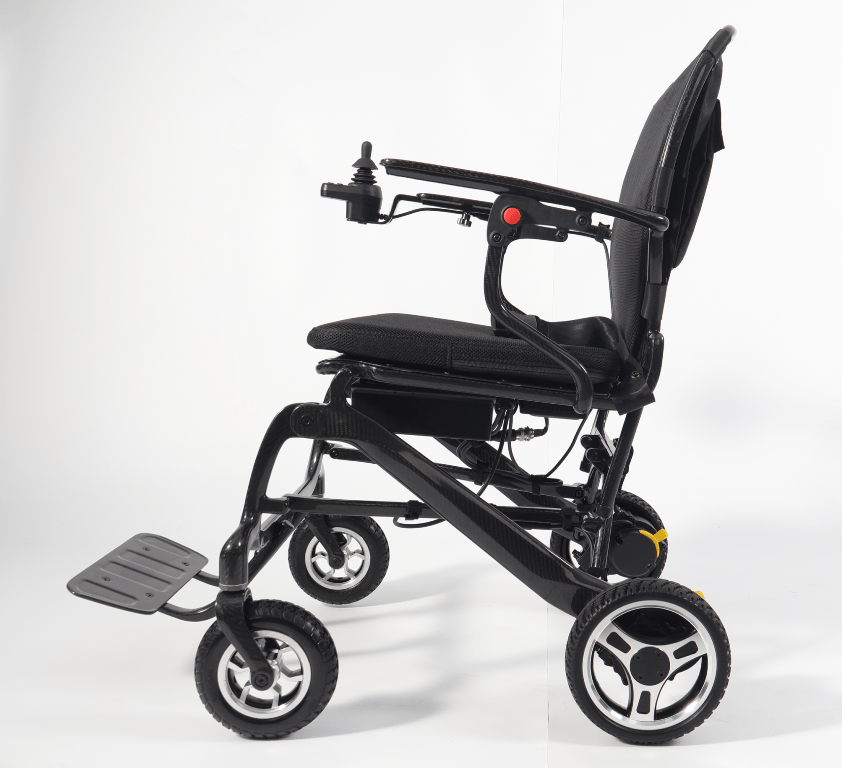 EZee Life Carbon Fiber Electric Wheelchair - Lightweight, Foldable, and Designed for Canadian Indoor Use