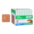Fabric Bandages | Small Patch, 3.8 x 3.8 cm, Heavyweight - 50/Box